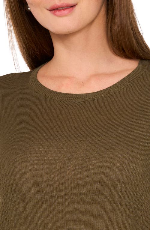 HALOGEN HALOGEN® FINE GAUGE CREWNECK SWEATER 