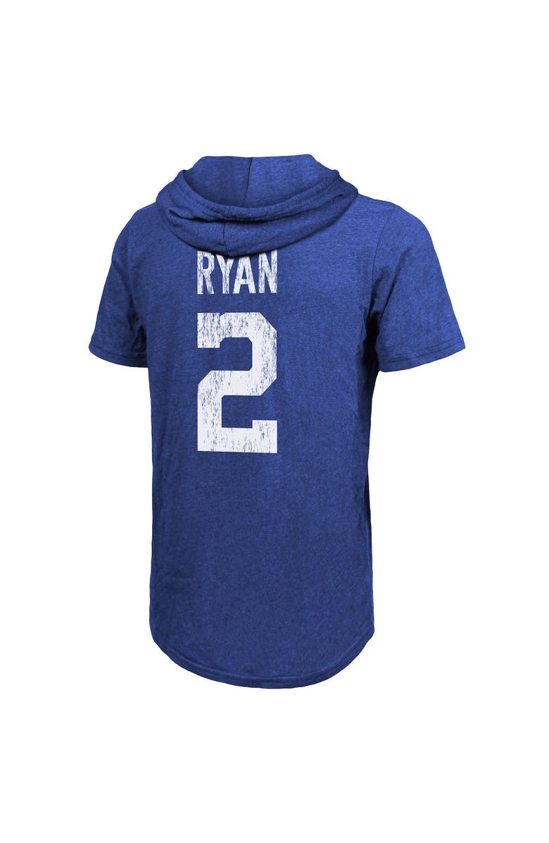 Majestic Threads Men's Majestic Threads Matt Ryan Royal Indianapolis Colts Player Name & Number Short Sleeve Hoodie T-Shirt, Alternate, color, 