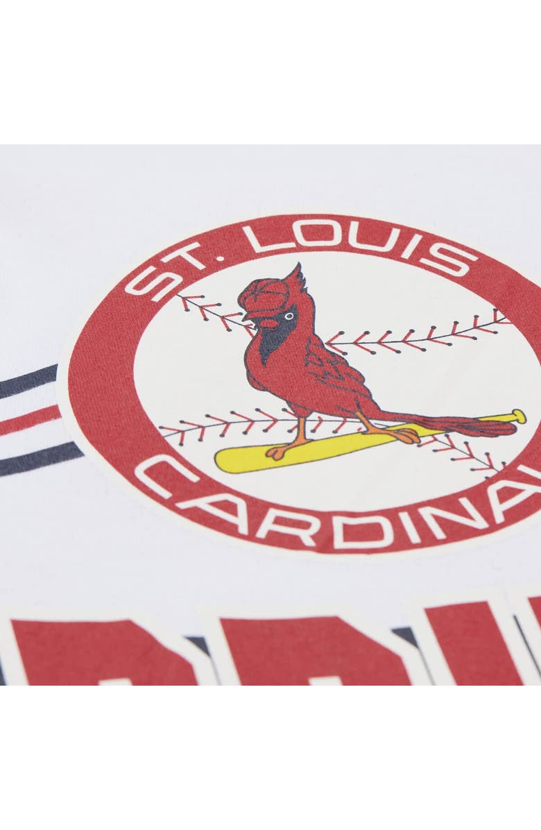 Mitchell & Ness Men's Mitchell & Ness White St. Louis Cardinals Cooperstown Collection Team Origins Premium T-Shirt, Alternate, color, White