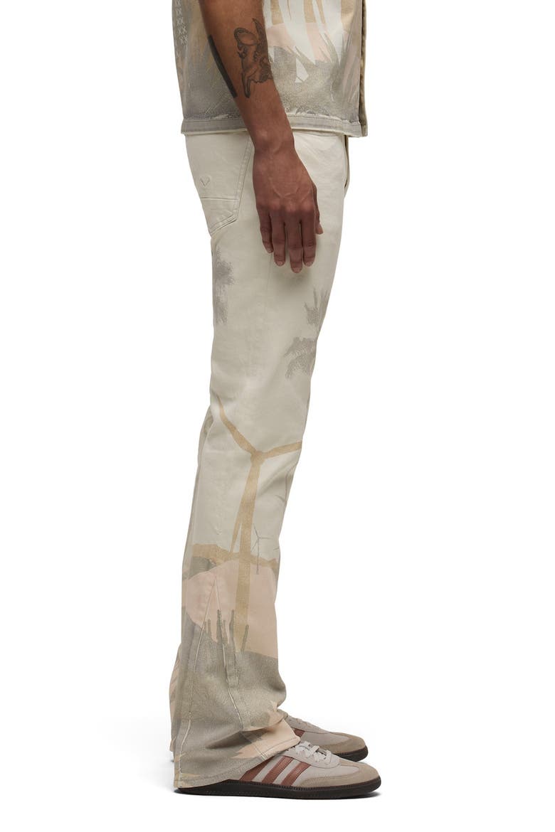 Walker Kick Flare Jeans, Alternate, color, NATURAL DESERT