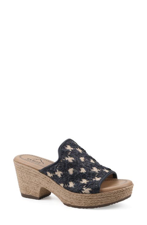 Bizzie Platform Wedge Espadrille Sandal (Women)