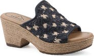 CLIFFS BY WHITE MOUNTAIN Bizzie Platform Wedge Espadrille Sandal