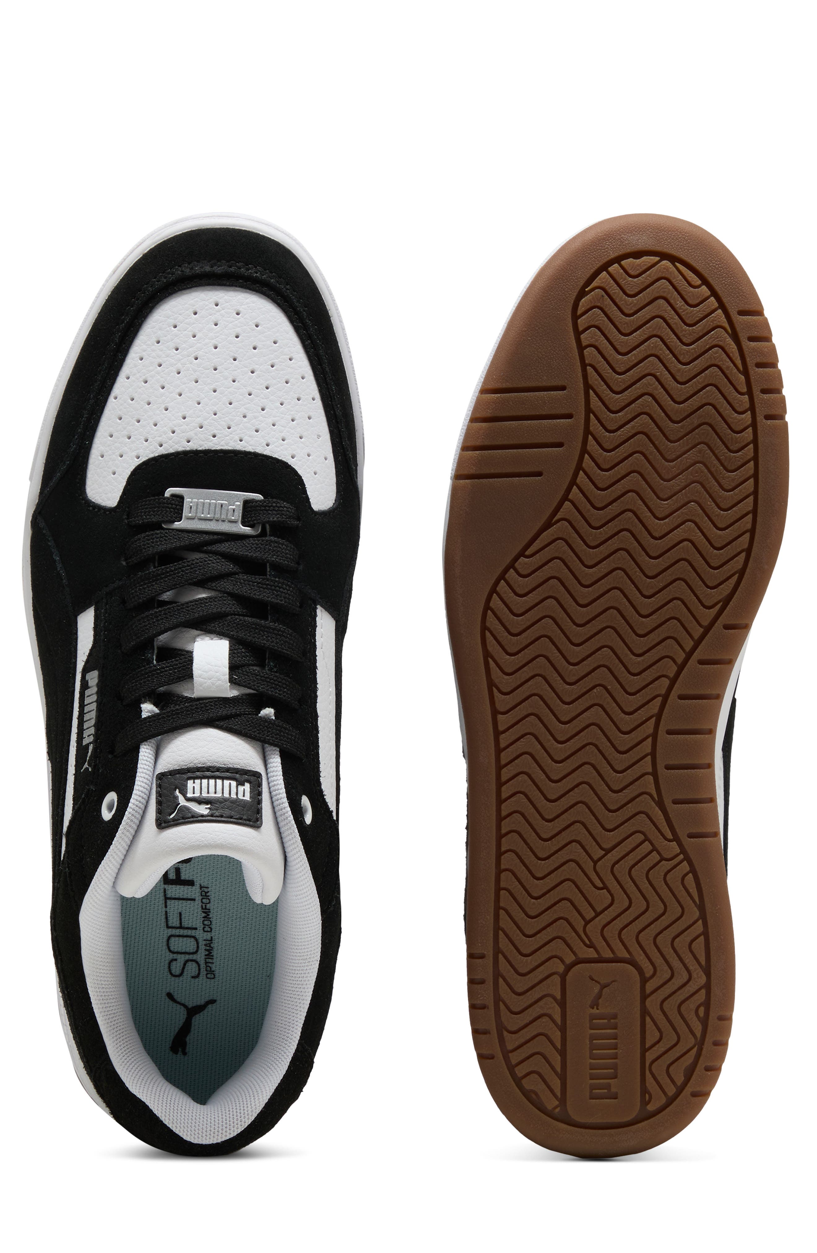 PUMA Caven III Plus Sneaker, Alternate, color, Puma Black/ Puma Silver/ White