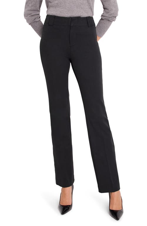 NIC+ZOE Plaza Demi Bootcut Ankle Pants in Black Onyx