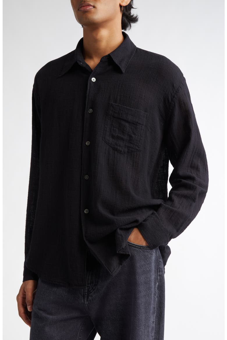 OUR LEGACY Coco Cotton Button-Up Shirt (Men) | Nordstrom