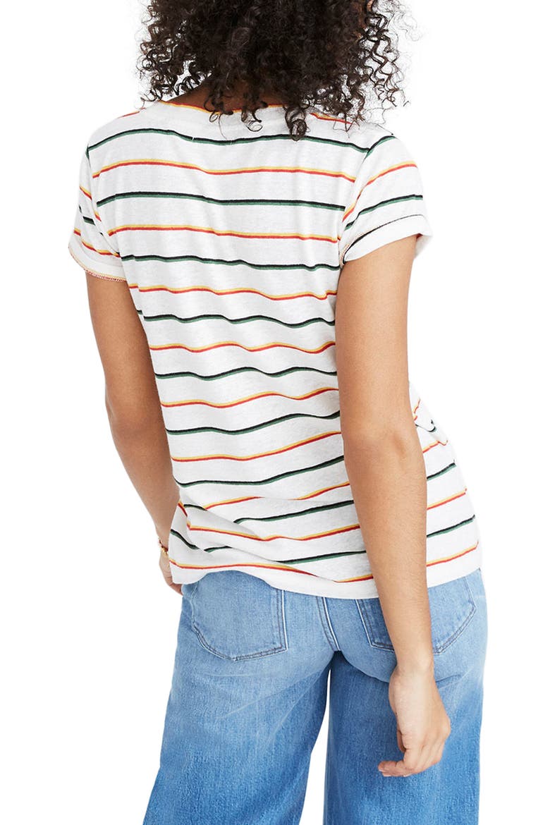 Stripe City Tee, Alternate, color, BRIGHT IVORY