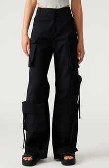 Steve Madden Duo Wide Leg Cargo Pants
