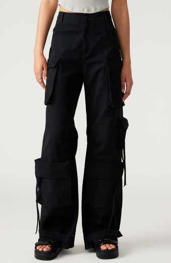Steve Madden Duo Wide Leg Cargo Pants