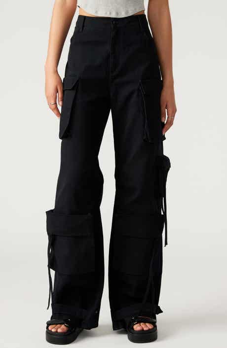 Steve Madden Duo Wide Leg Cargo Pants