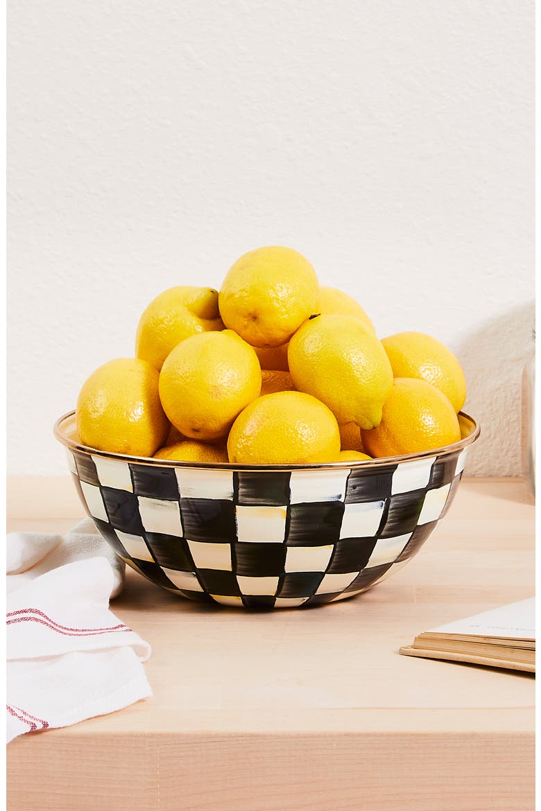 Courtly Check Extra Large Everyday Bowl, Alternate, color, COURTLY