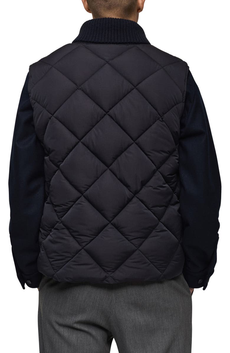 MANGO Water Repellent Quilted Vest, Alternate, color, 