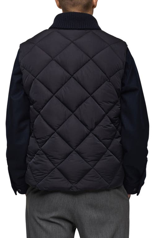 MANGO MANGO WATER REPELLENT QUILTED VEST 