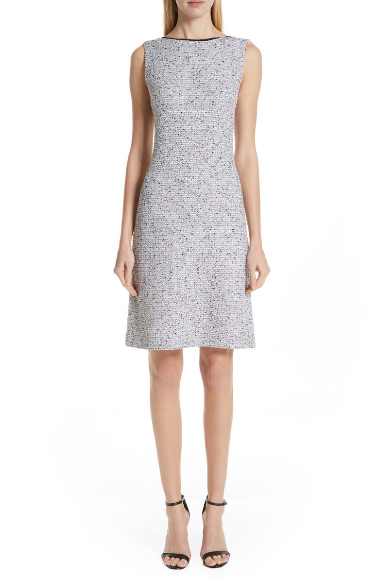 St. John Collection Alicia Knit Sheath Dress, Main, color, 