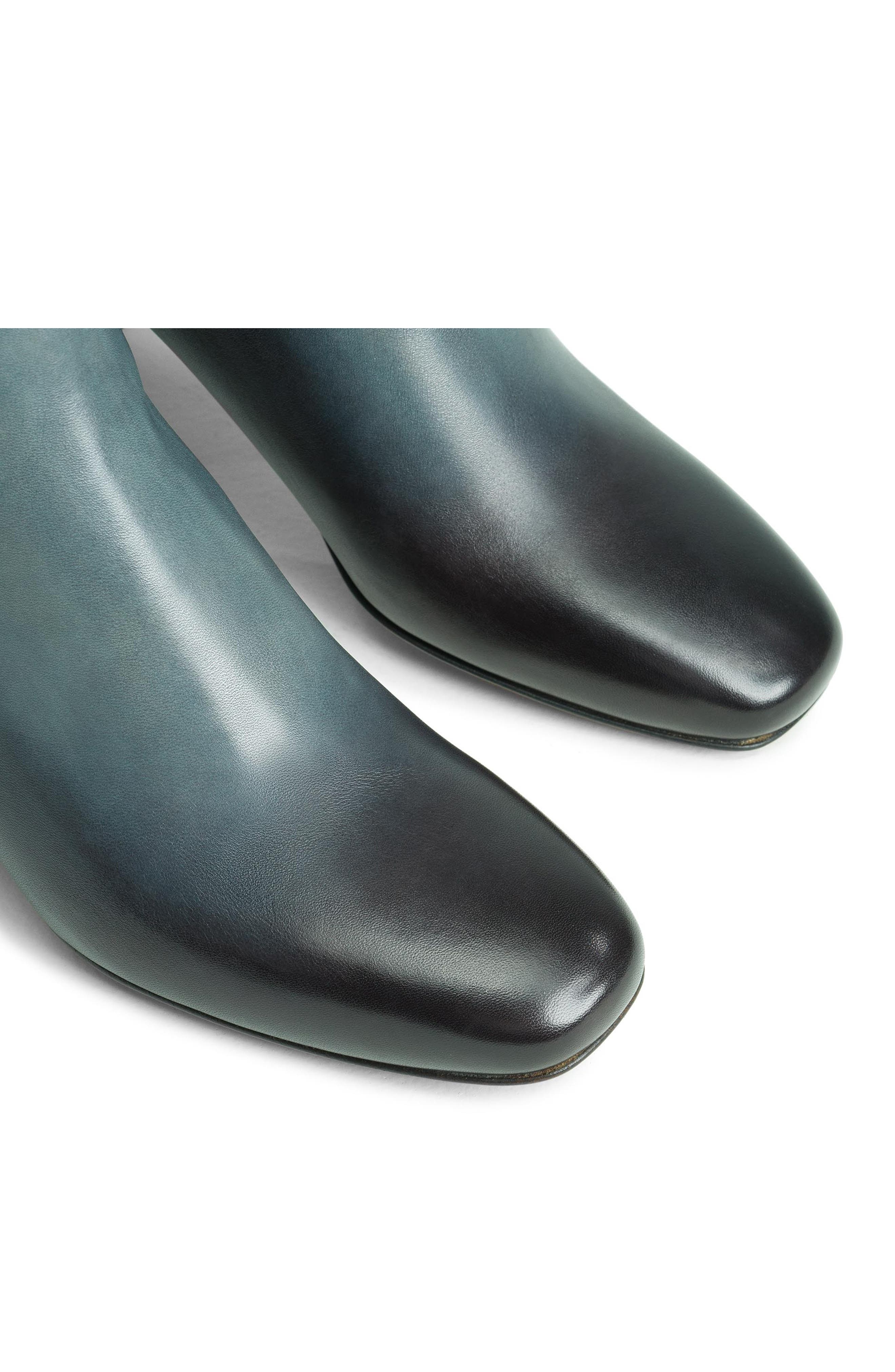 Loni Block Heel Boot, Alternate, color, SKY BLUE