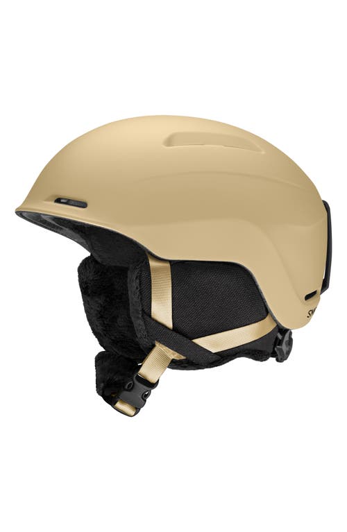 Shop Smith Kids' Glide Junior Snow Helmet In Matte Sandstorm