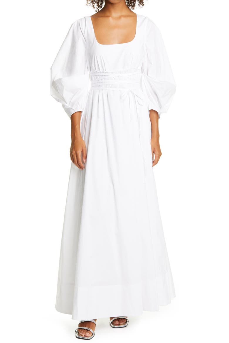Juliette Maxi Dress, Main, color, WHITE