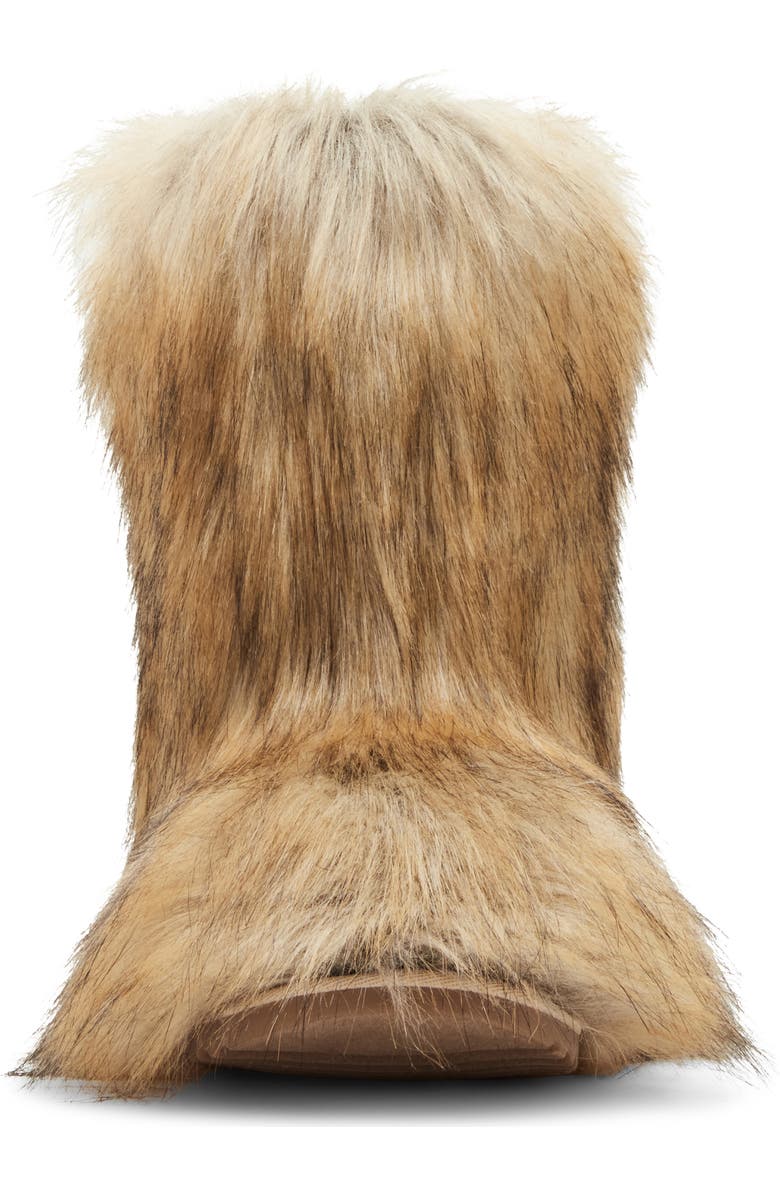 Steve Madden Beastie Faux Fur Bootie, Alternate, color,