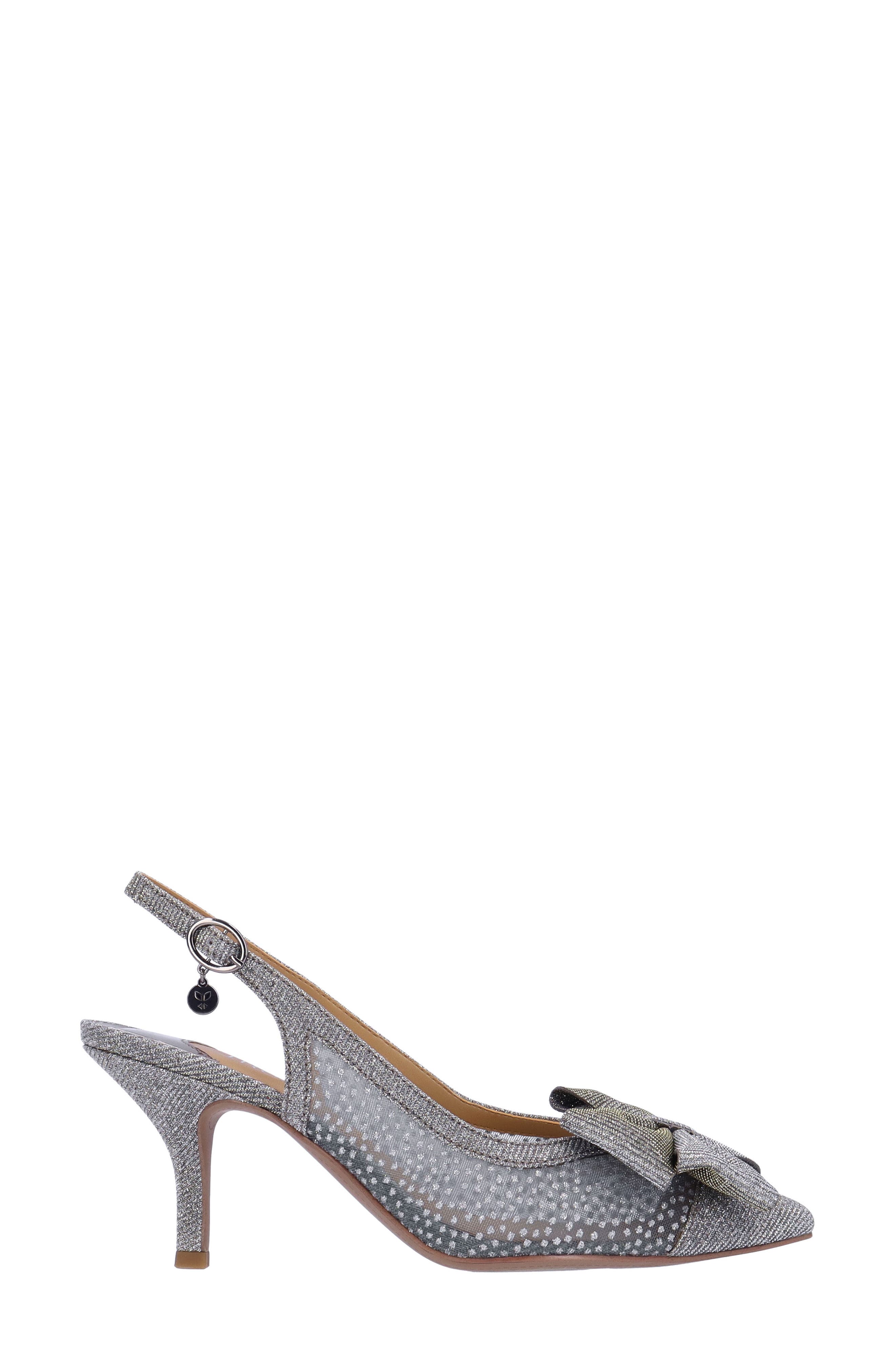 J. Reneé Kadence Slingback Pump, Alternate, color, Pewter