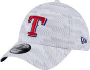 New Era Men's New Era White Texas Rangers Graded 39THIRTY Stretch Fit Hat