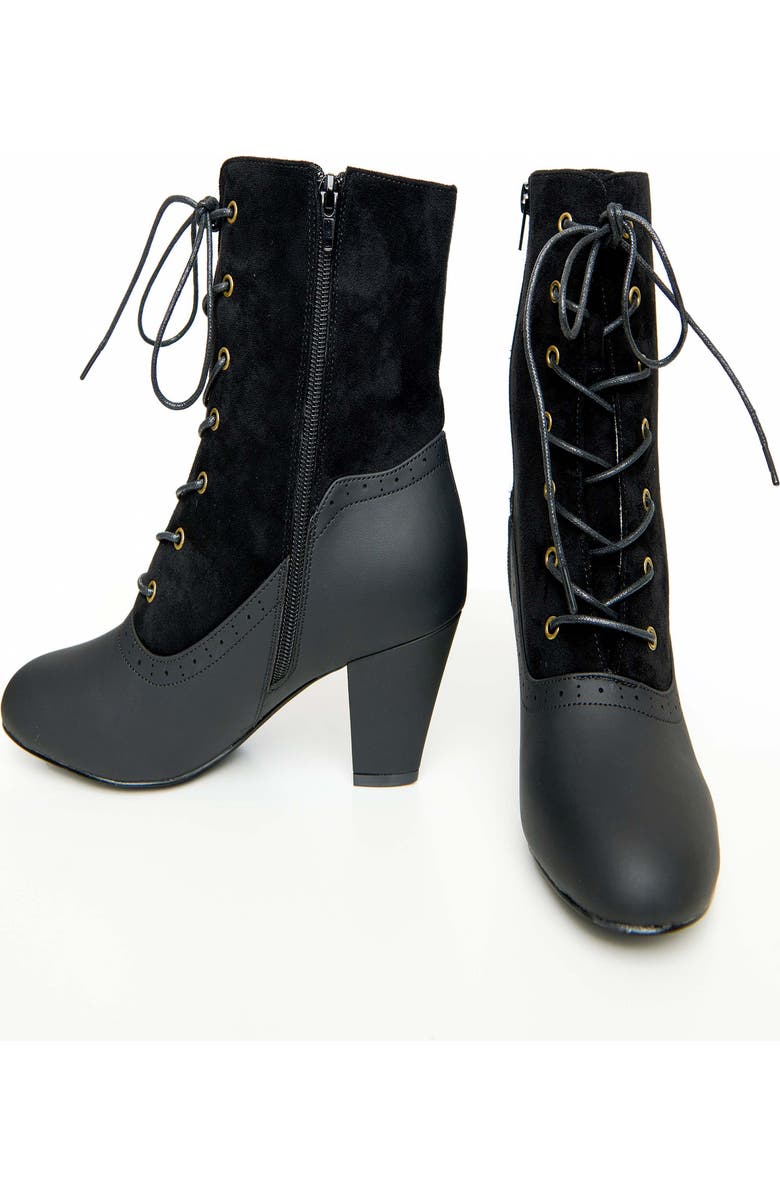 Unique Vintage Victorian Boots, Alternate, color,