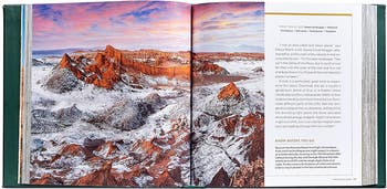 100 Hikes Of A Lifetime Leather Coffee Table Book
