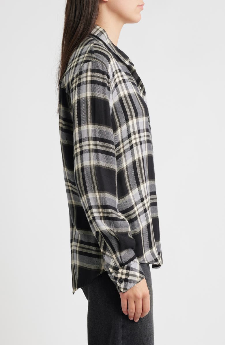 Rails Hunter Plaid Button-Up Shirt, Alternate, color, Ivory Cloud