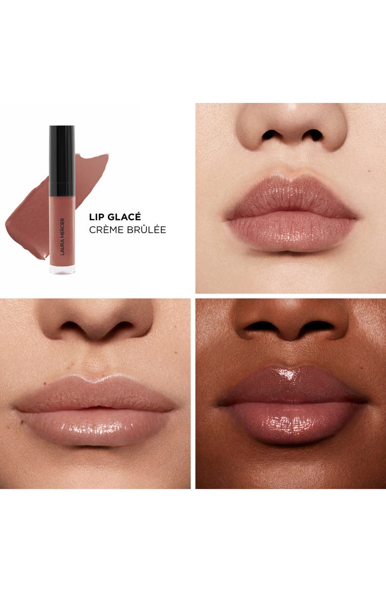 Laura Mercier Lip Glacé Hydrating Lip Balm Gloss, Alternate, color, 35 Creme Brulee