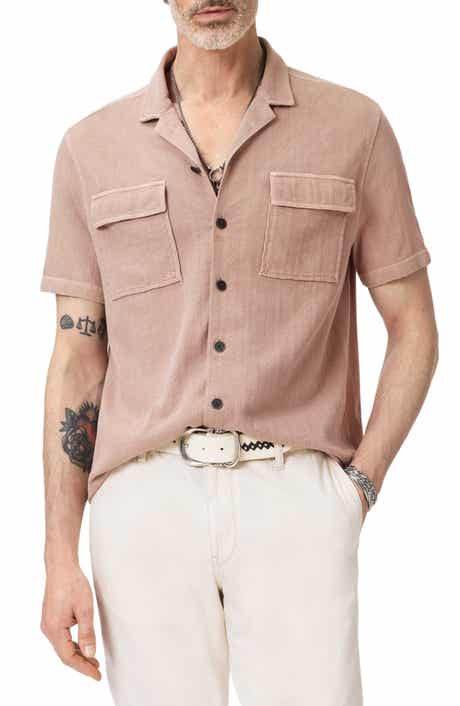 Amadora Organic Cotton Button-Up Camp Shirt