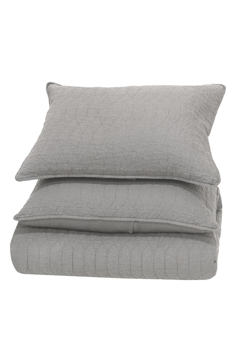 Villa Home Collection Cressida Linen Euro Sham, Alternate, color,