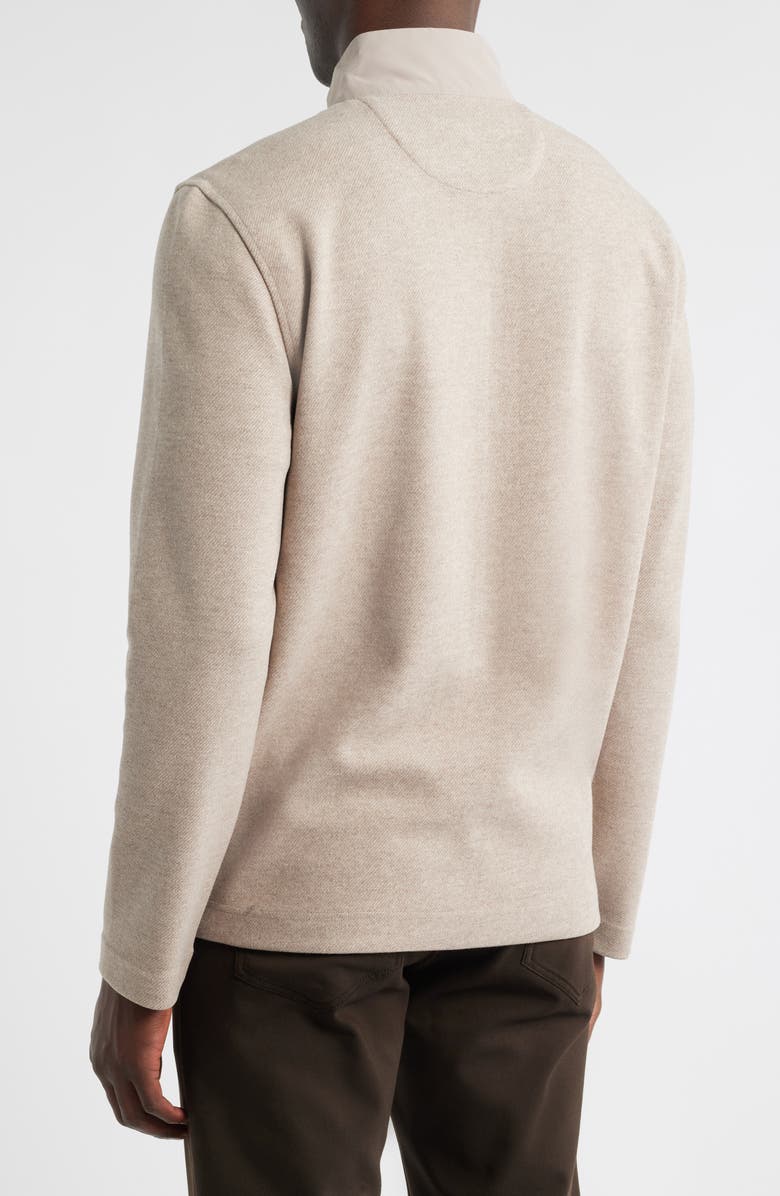 Johnston & Murphy Quilted Full-Zip Jacket, Alternate, color, Tan