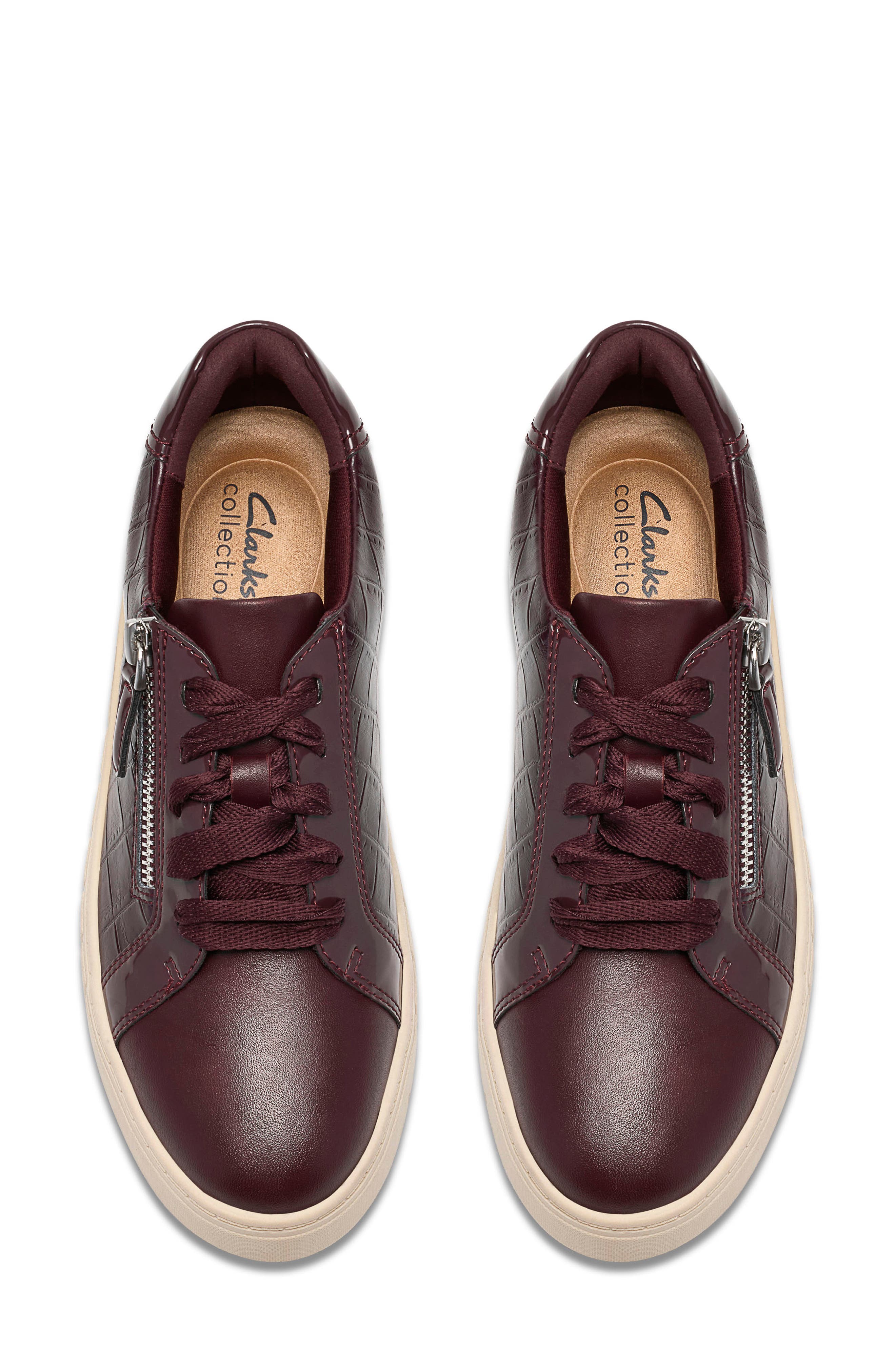 Mykah Joy Sneaker, Alternate, color, BURGUNDY INTEREST
