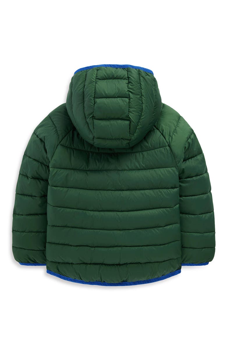 Kids' Packable Padded Jacket, Alternate, color, POSY GREEN