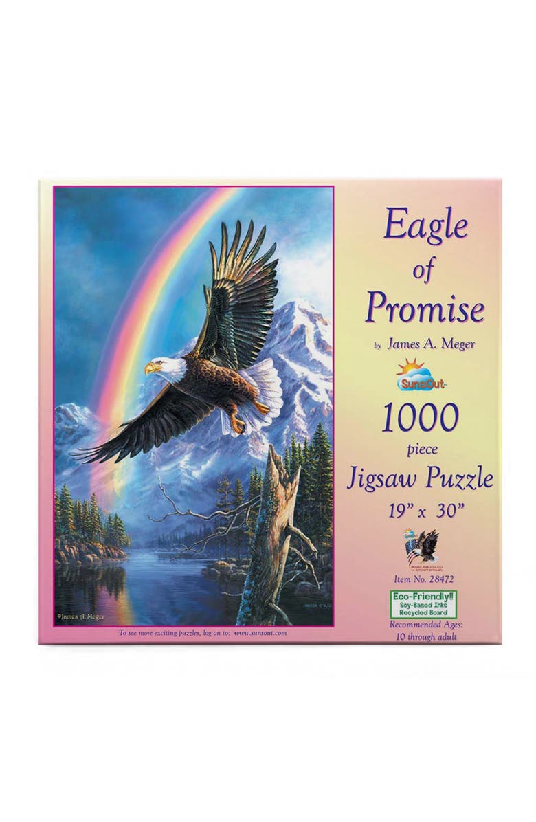 Sunsout Eagle of Promise 1000 piece Jigsaw Puzzle for Adults, Alternate, color, Multicolor