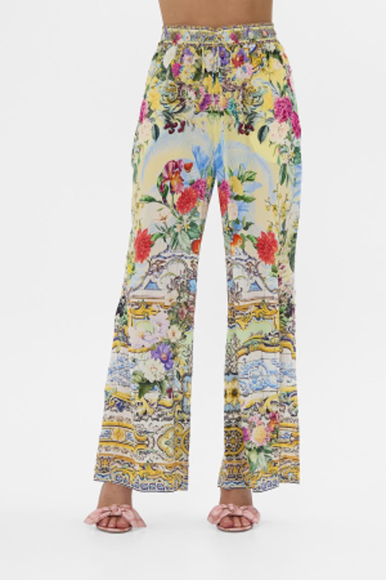 Straight Leg Pant Flor Fantastica, Alternate, color, Flor Fantastica