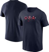 Nike Men's Nike Navy Team USA Snow Dri-FIT T-Shirt
