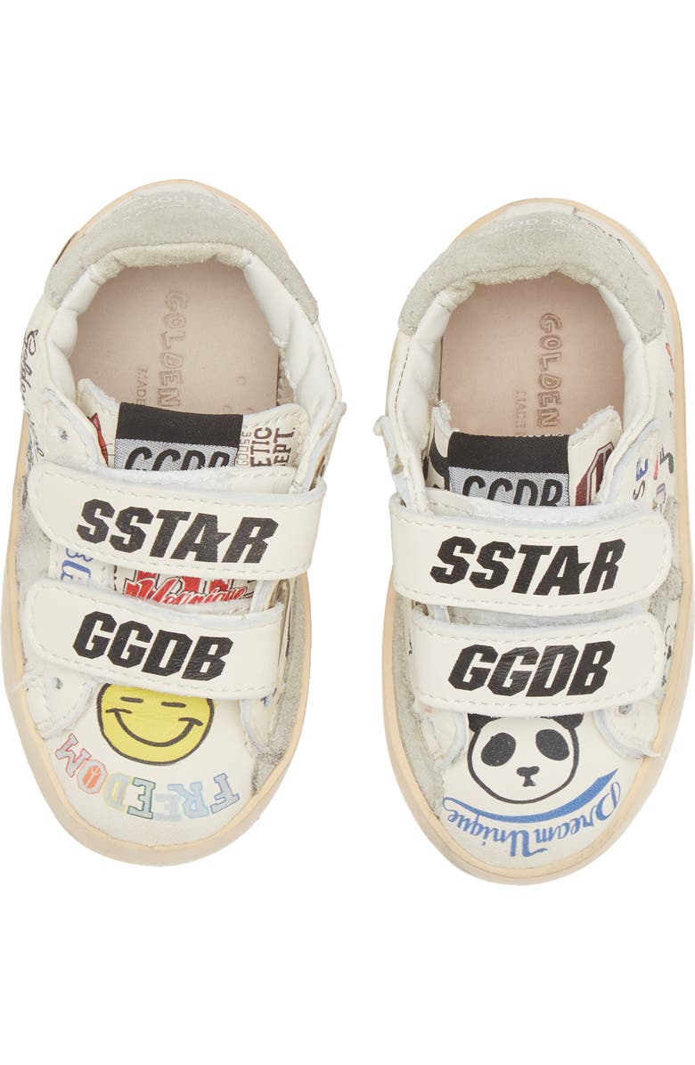 Golden Goose Kids' Old School Graffiti Low Top Sneaker, Main, color,