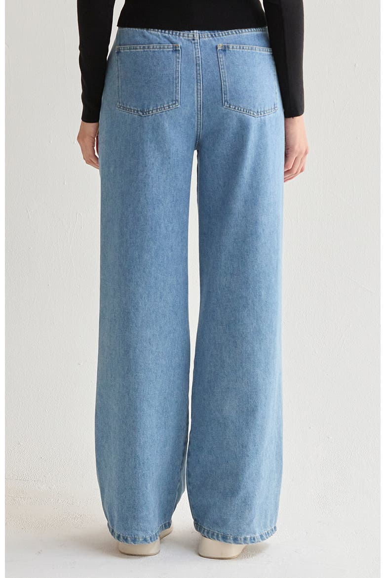Wide Leg Denim Pants, Alternate, color, Denim Blue