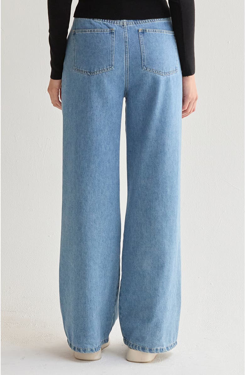CRESCENT Wide Leg Denim Pants, Alternate, color, Denim Blue