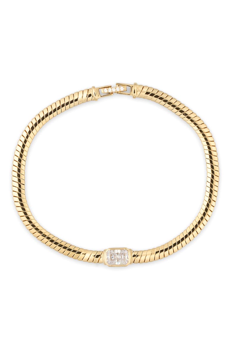 Omega Bracelet, Main, color, GOLD