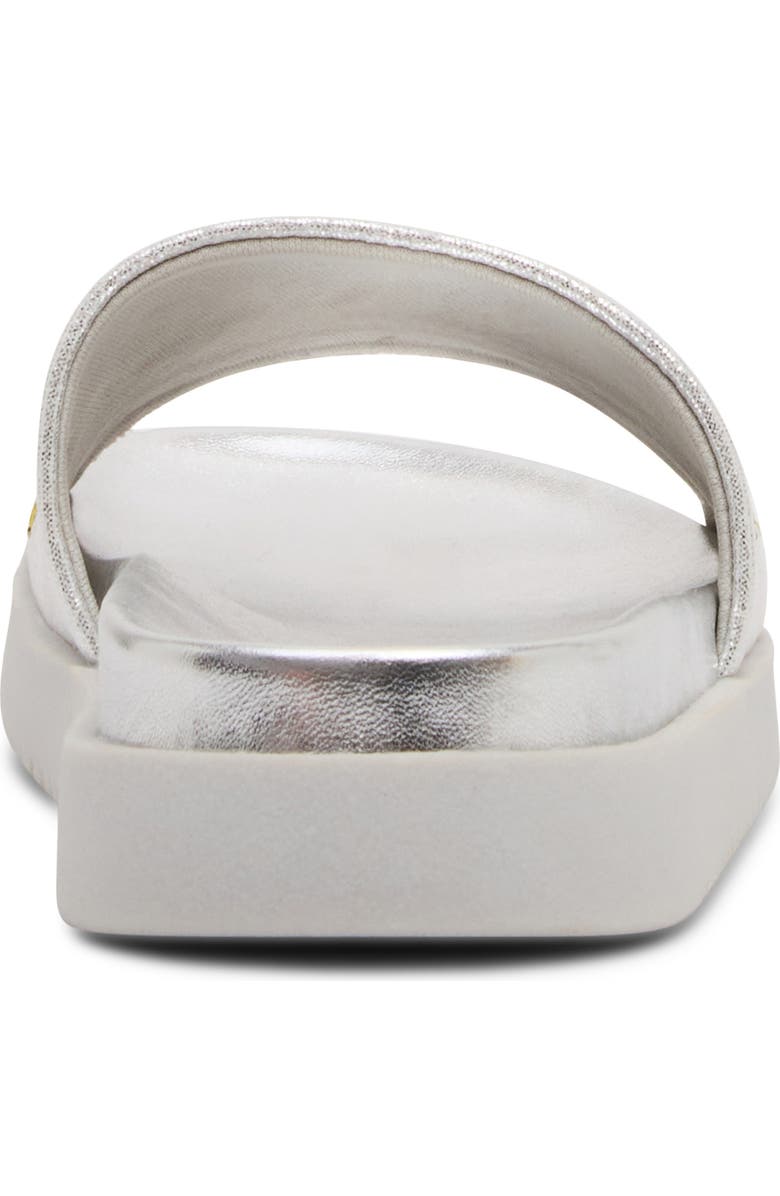 Steve Madden Kids' Jfifi Platform Slide Sandal, Alternate, color, Silver