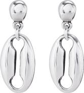 UNODE50 Link Shape Drop Earrings