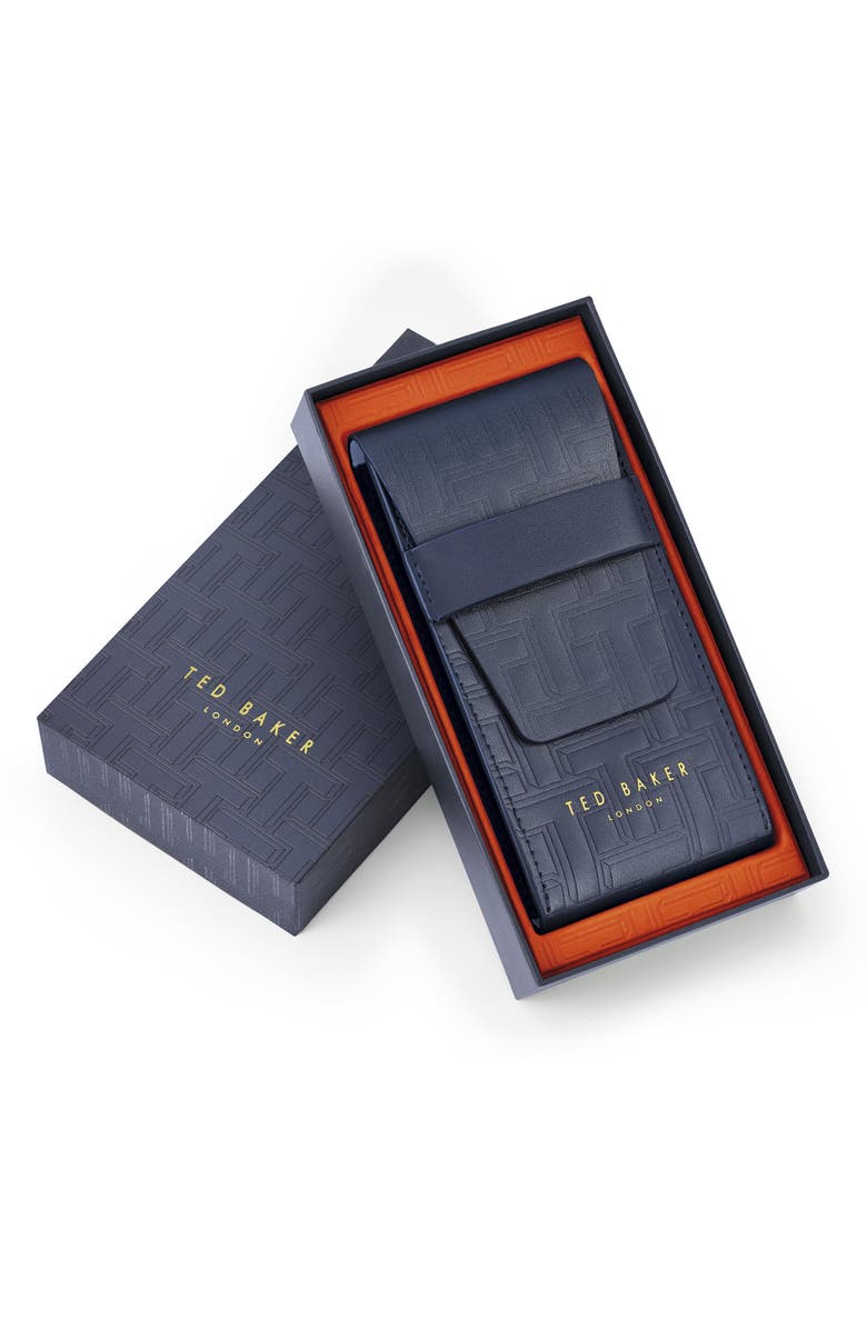 Ted Baker London Cosmop Chronograph Leather Strap Watch, 40mm, Alternate, color,