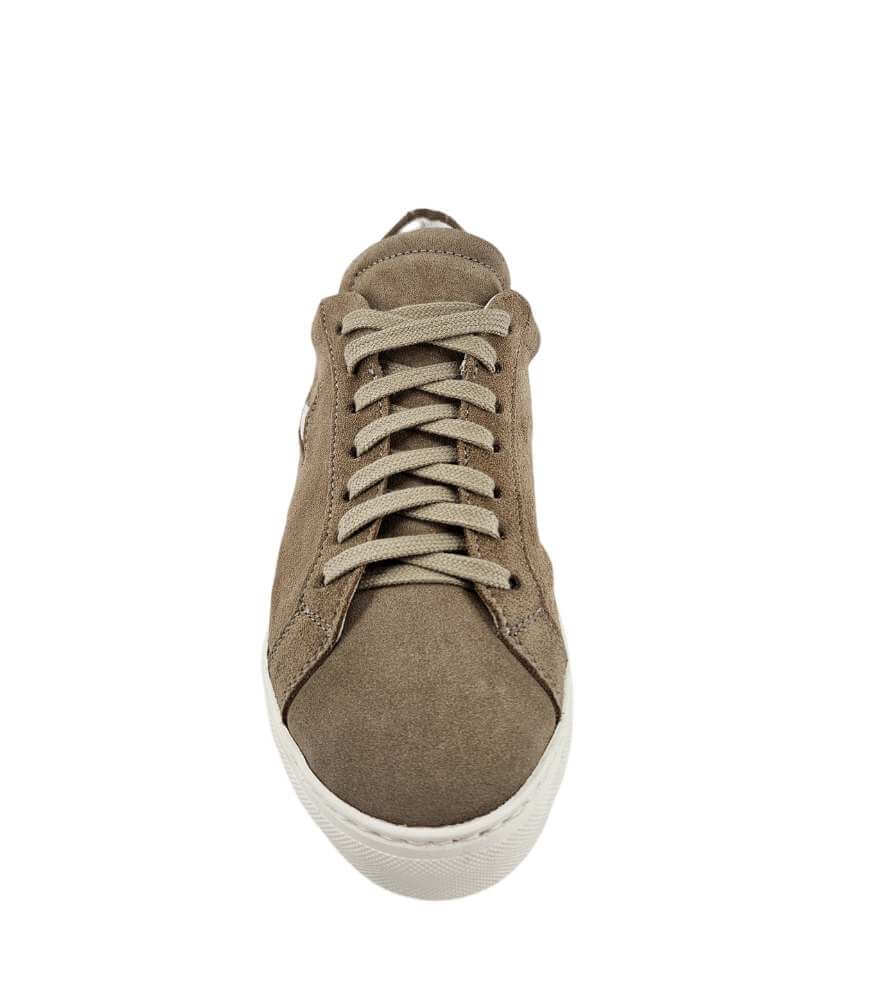Madison Maison Sirius Star Suede Sneaker, Alternate, color, Beige