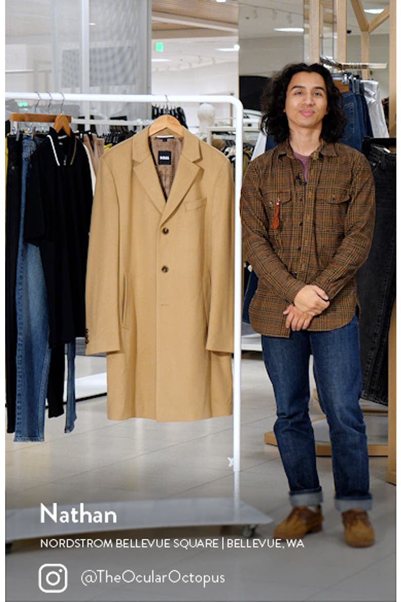 Hyde Felted Wool & Cashmere Car Coat video
