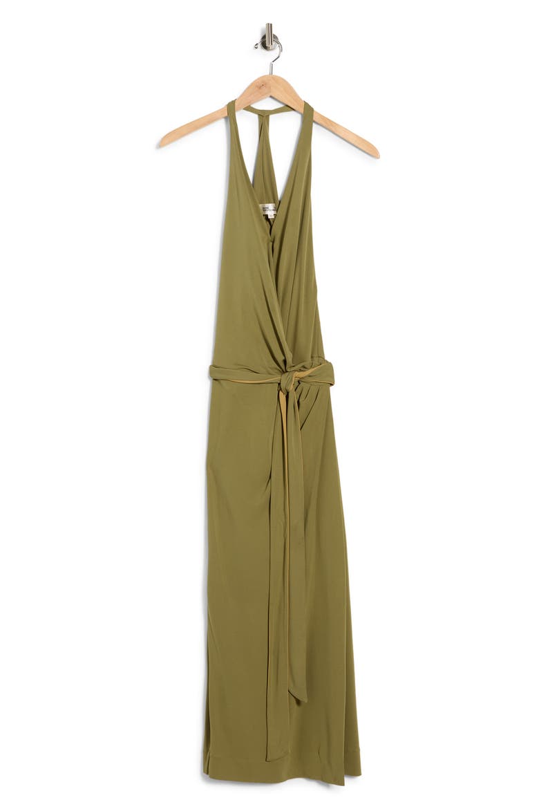 Daphne Wrap Dress, Main, color, BRUSSELS/ PATINA