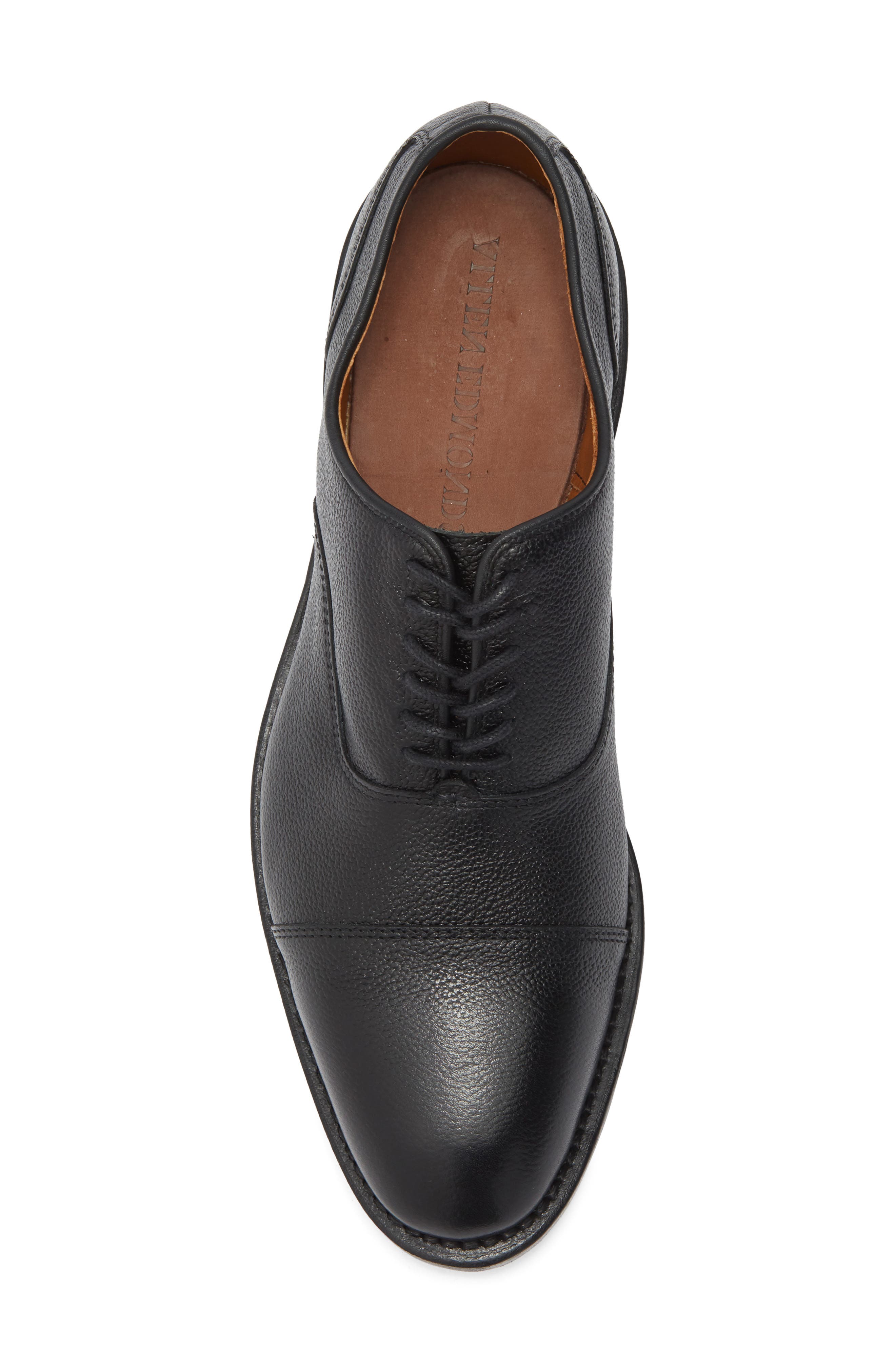 Kent Cap Toe Oxford, Alternate, color, BLACK