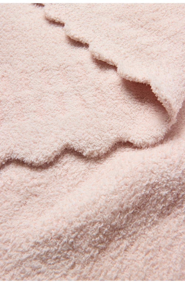Barefoot Dreams<sup>®</sup> CozyChic<sup>®</sup> Cotton Seashell Texture Stoller Blanket, Alternate, color, Pink