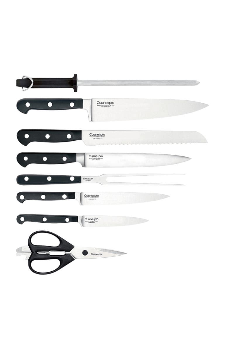 Cuisine::pro<sup>®</sup> SABRE 9-Piece Knife Block, Alternate, color, Black