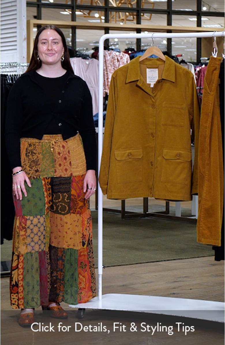 Hydrock Corduroy Shirt Jacket, sales video thumbnail