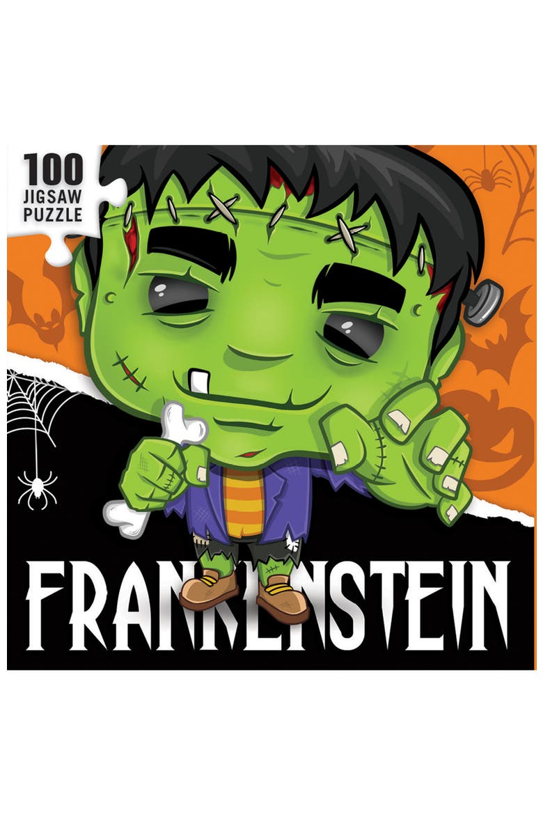 Frankenstein 100 Piece Jigsaw Puzzle, Alternate, color, Multicolor